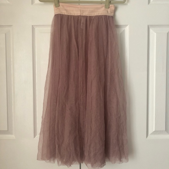 Free People Raw Tulle Skirt - Picture 2 of 6